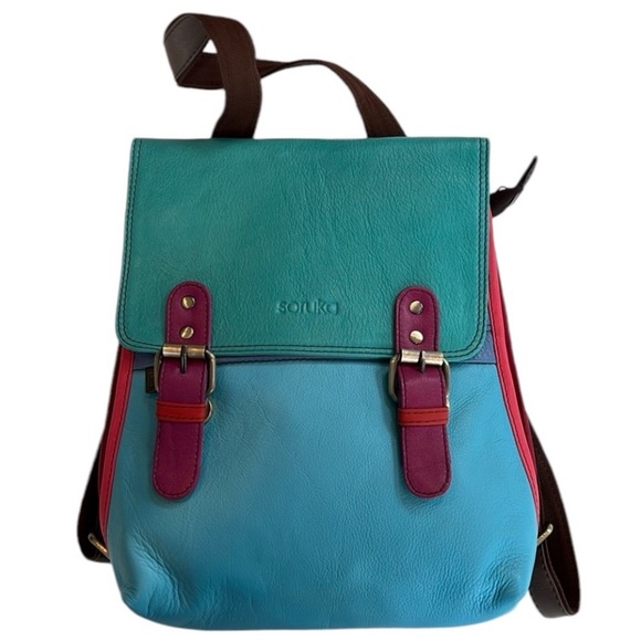 Multicolor Women's Backpack - Picture 2 of 8